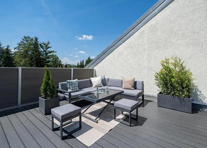 Neues 2 Schlafzimmer Mit Rooftopterrace شقة دريسدن