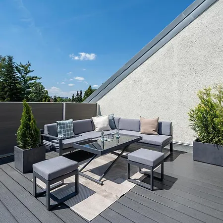 Neues 2 Schlafzimmer Mit Rooftopterrace شقة دريسدن