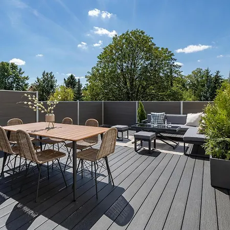 Neues 2 Schlafzimmer Mit Rooftopterrace شقة دريسدن