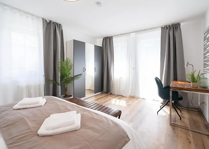 公寓 Neues 2 Schlafzimmer Mit Rooftopterrace
